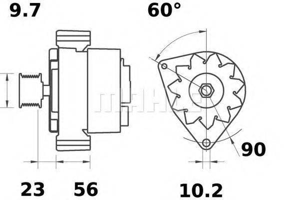 MAHLE ORIGINAL MG 431