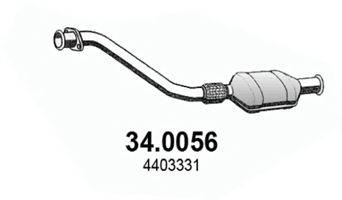 RENAULT 4401630 Каталізатор