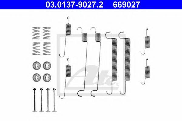 RENAULT 77 01 202 380 Комплектуючі, гальмівна колодка