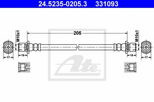 ATE 24.5235-0205.3