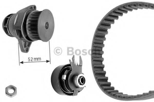 BOSCH 8 858 Водяний насос + комплект зубчастого ременя