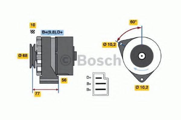 BOSCH 3142 Генератор