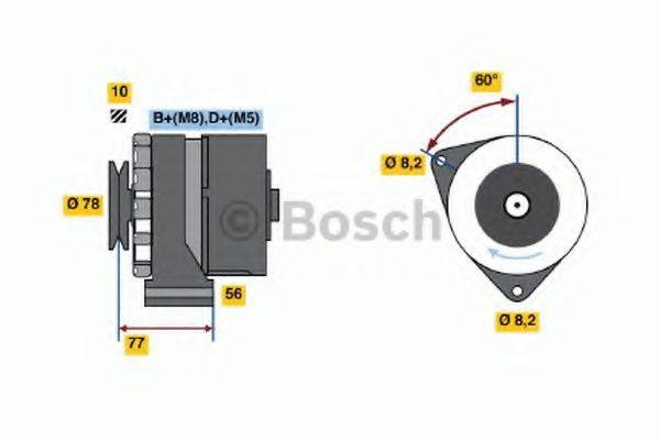 BOSCH 3417 Генератор