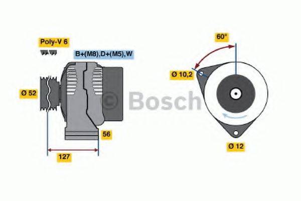 BOSCH 3966 Генератор