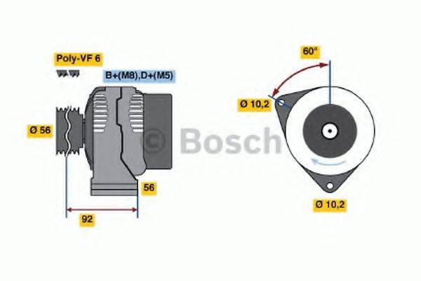 BOSCH 4106 Генератор