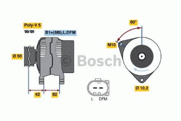 BOSCH 4264 Генератор