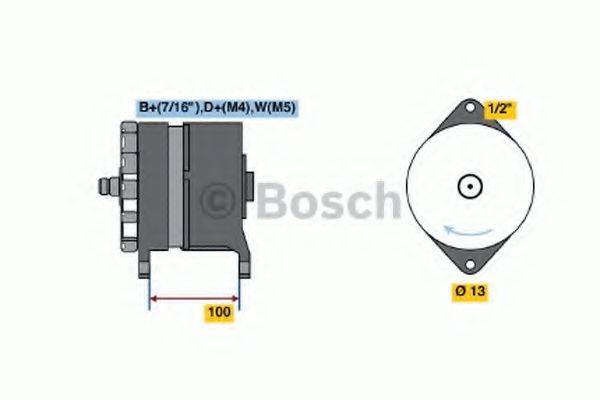 BOSCH 4348 Генератор