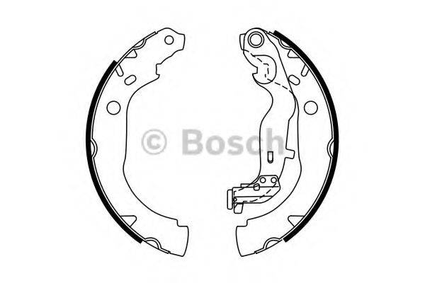 RENAULT 440607493R Комплект гальмівних колодок