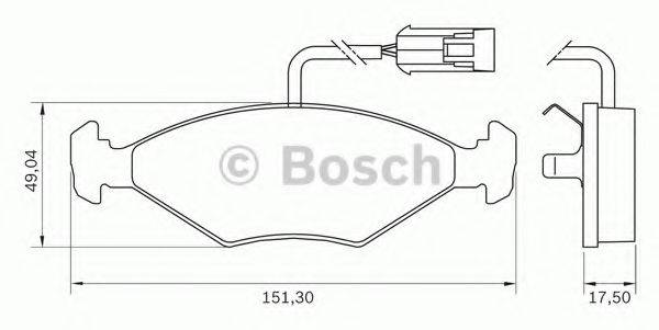 TRW RCPT00543 Комплект гальмівних колодок, дискове гальмо