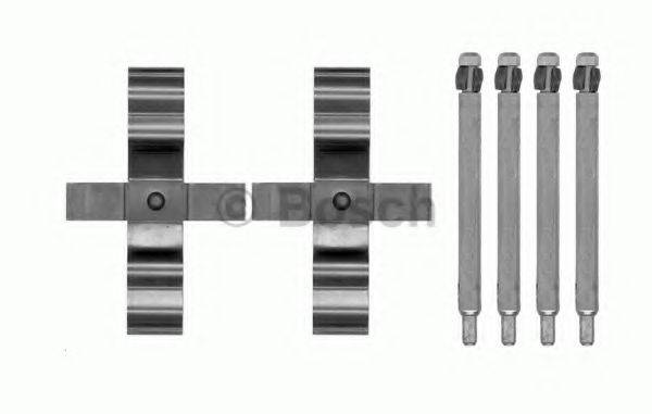 BOSCH AP1025 Комплектуючі, колодки дискового гальма