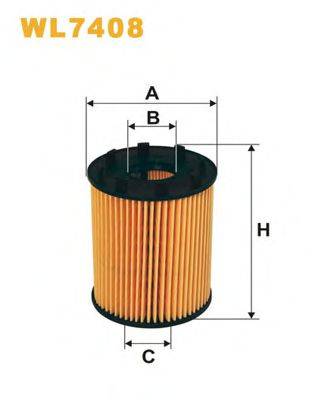 WIX FILTERS WL7408 Масляний фільтр