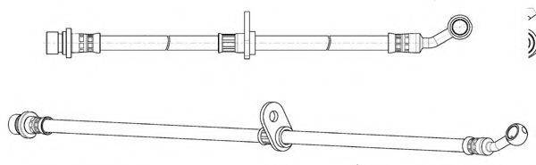 CEF 514554 Гальмівний шланг