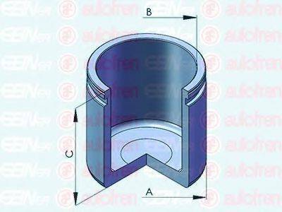 AUTOFREN SEINSA D025309 Поршень, корпус скоби гальма