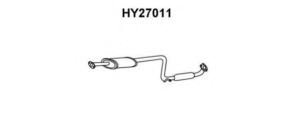 VENEPORTE HY27011 Передглушувач вихлопних газів