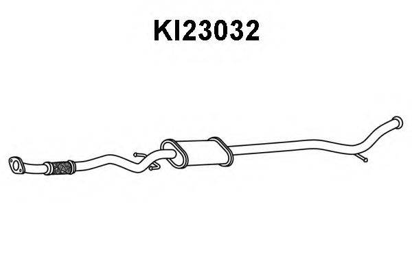 VENEPORTE KI23032 Передглушувач вихлопних газів