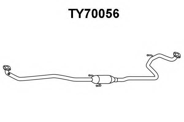 VENEPORTE TY70056 Передглушувач вихлопних газів