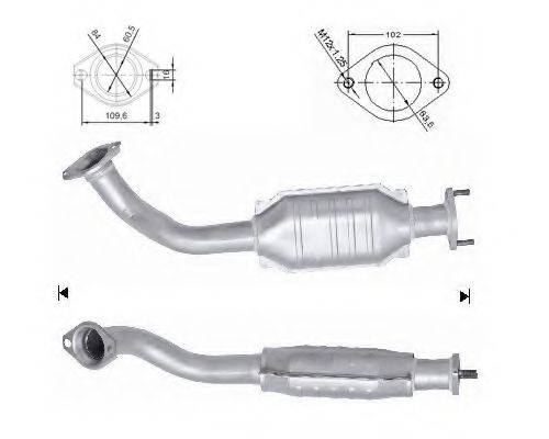 MAGNAFLOW 65407D Каталізатор