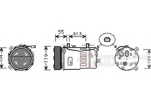 VAN WEZEL 0300K001