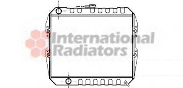 VAN WEZEL 53002183 Радіатор, охолодження двигуна