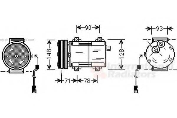 VAN WEZEL 1800K277