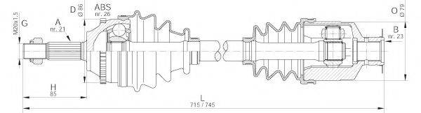 OPEN PARTS DRS6067.00