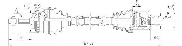 OPEN PARTS DRS6208.00