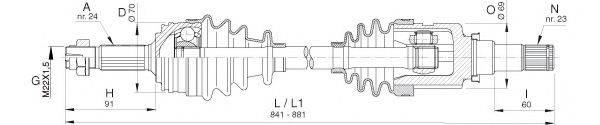 OPEN PARTS DRS6393.00