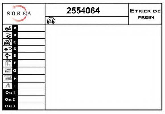 EAI 2554064 Гальмівний супорт