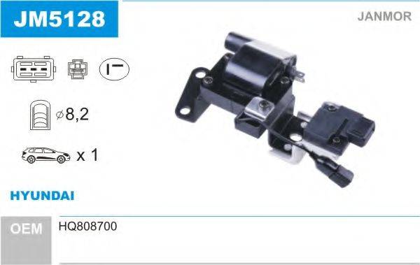 JANMOR JM5128 Котушка запалювання