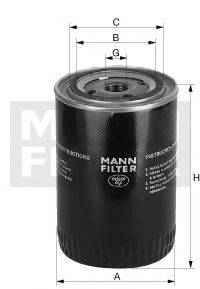 MANN-FILTER W92011 Масляний фільтр