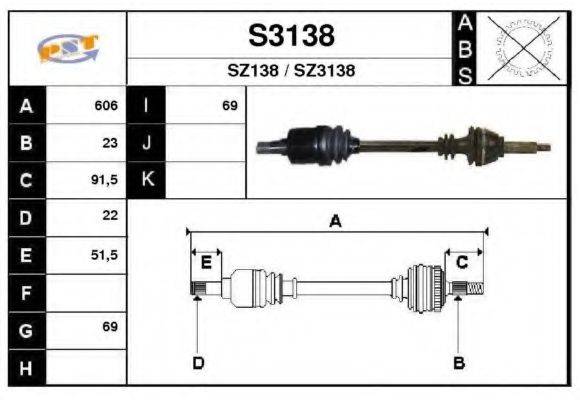 SNRA S3138