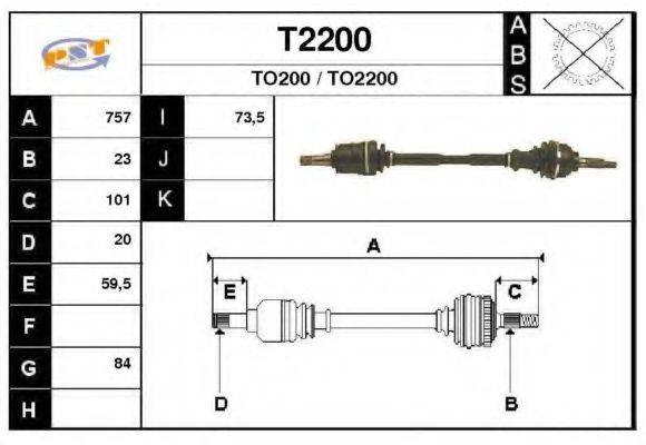 SNRA T2200