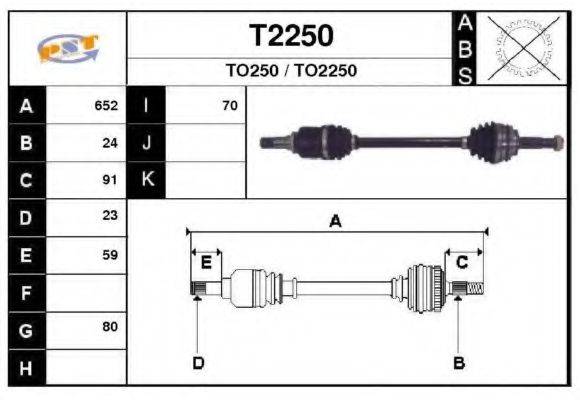 SNRA T2250