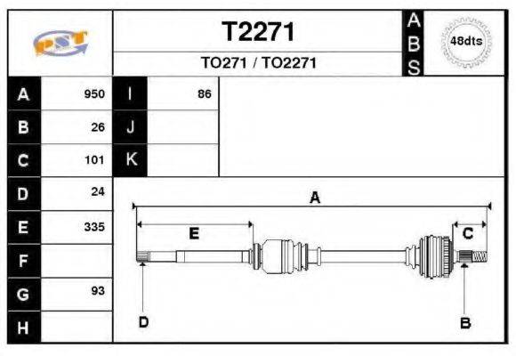 SNRA T2271