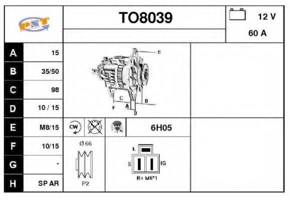 SNRA TO8039