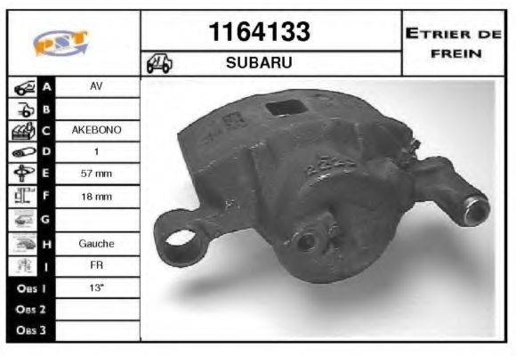 SNRA 1164133 Гальмівний супорт