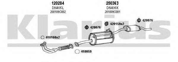 KLARIUS 270290E Система випуску ОГ