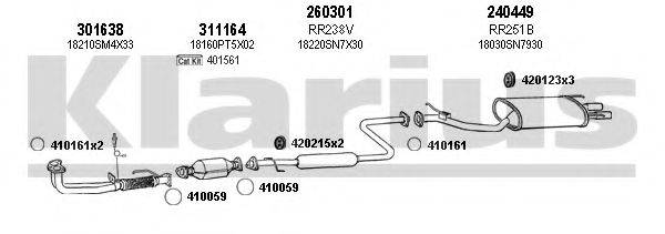 KLARIUS 420099E Система випуску ОГ