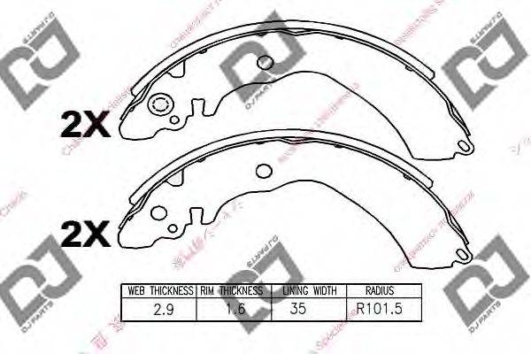 DJ PARTS BS1086