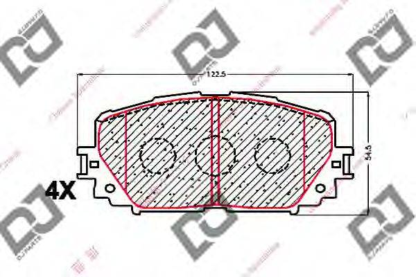 DJ PARTS BP1610