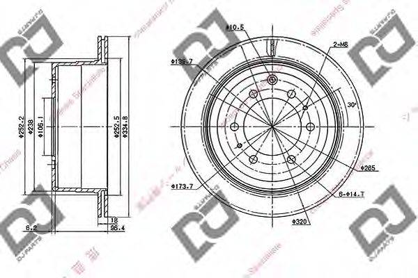 DJ PARTS BD1825