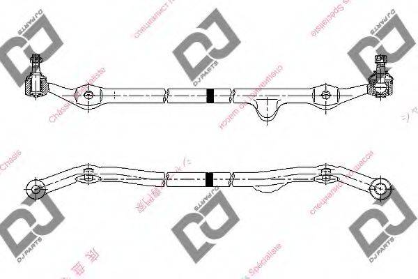 DJ PARTS DC1023 Поздовжня рульова тяга