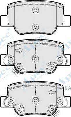 APEC BRAKING PAD1799