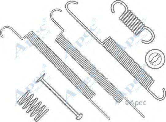 APEC BRAKING KIT734 Комплектуючі, гальмівна колодка