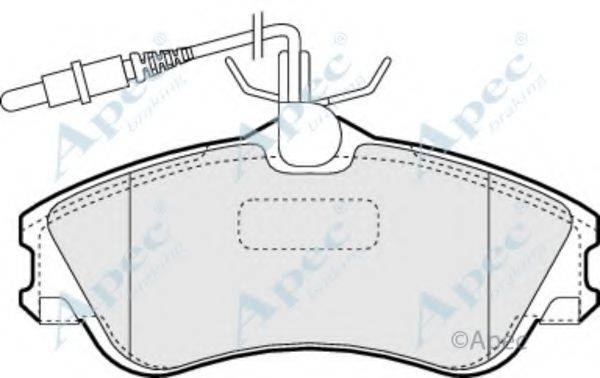 APEC BRAKING PAD970
