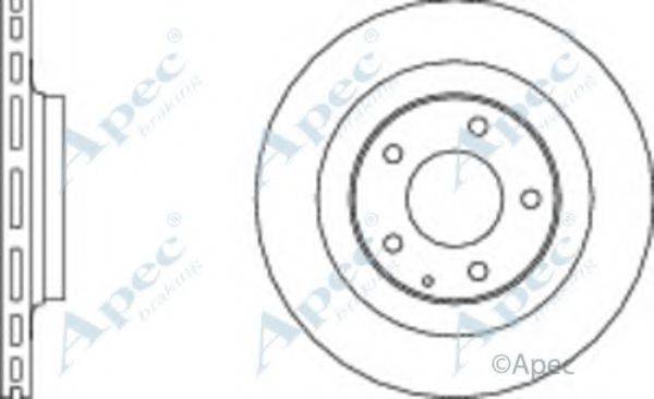 APEC BRAKING DSK369 гальмівний диск