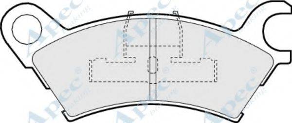 APEC BRAKING PAD603