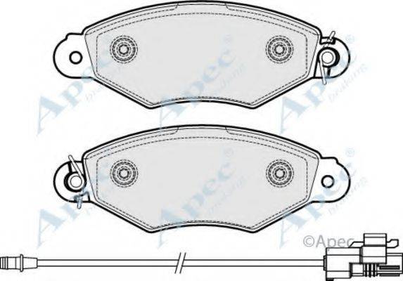 APEC BRAKING PAD1982