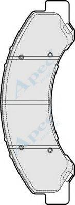 APEC BRAKING PAD1889