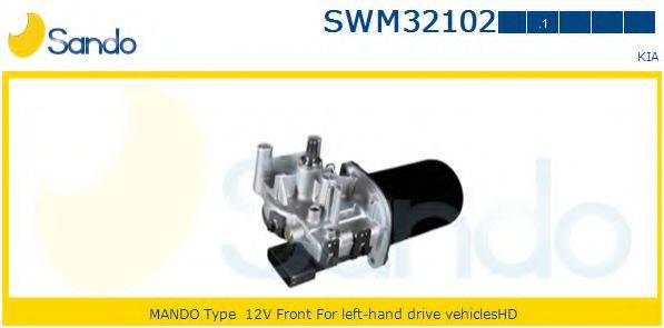 SANDO SWM321021 Двигун склоочисника